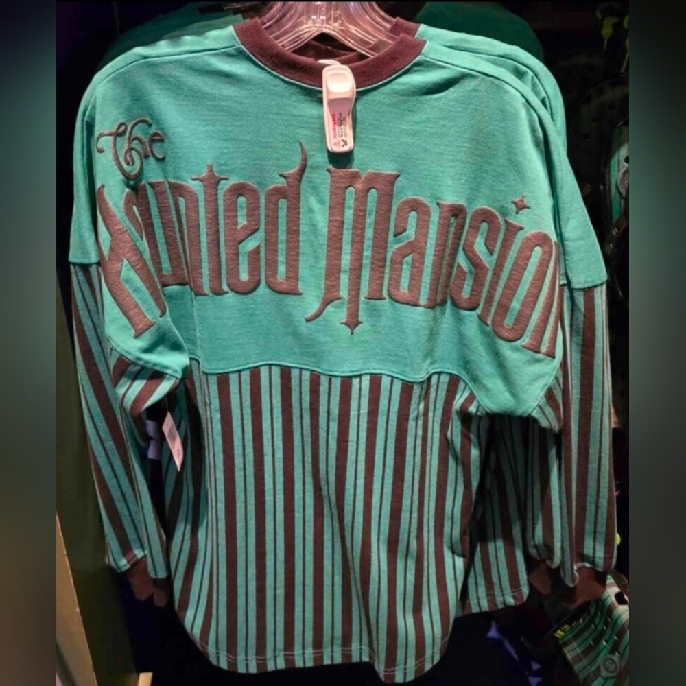 DisneyParks The Haunted Mansion Ghost Host Spirit Jersey Adult Unisex Large NWT